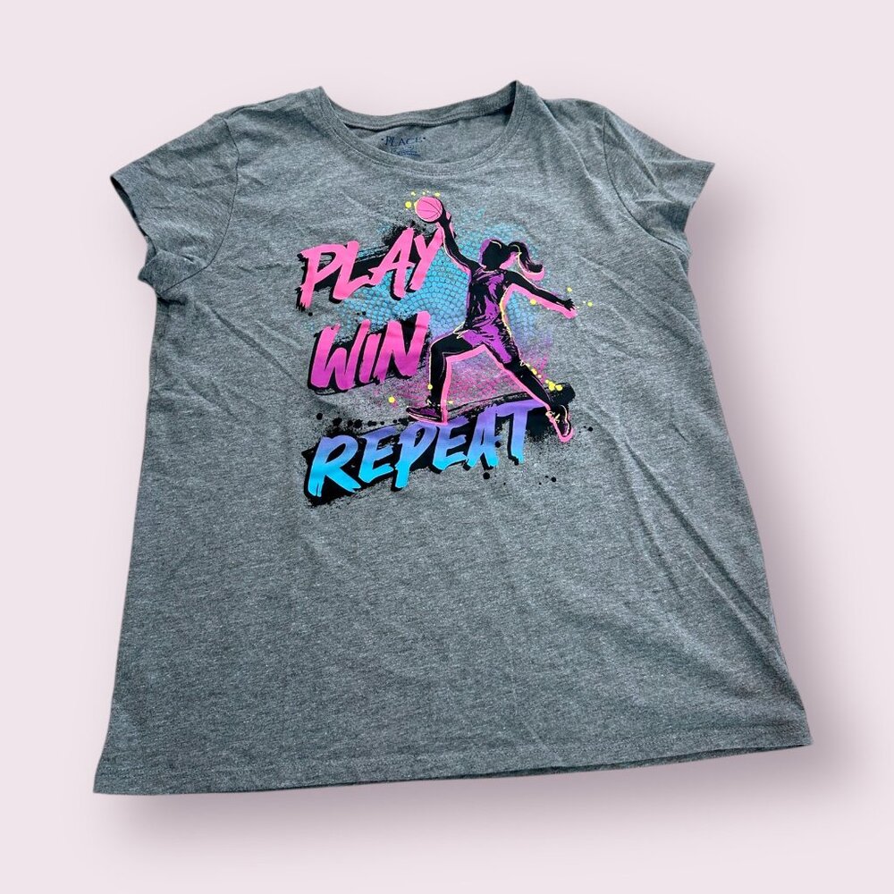 Girls Basketball Graphic Tee size 14